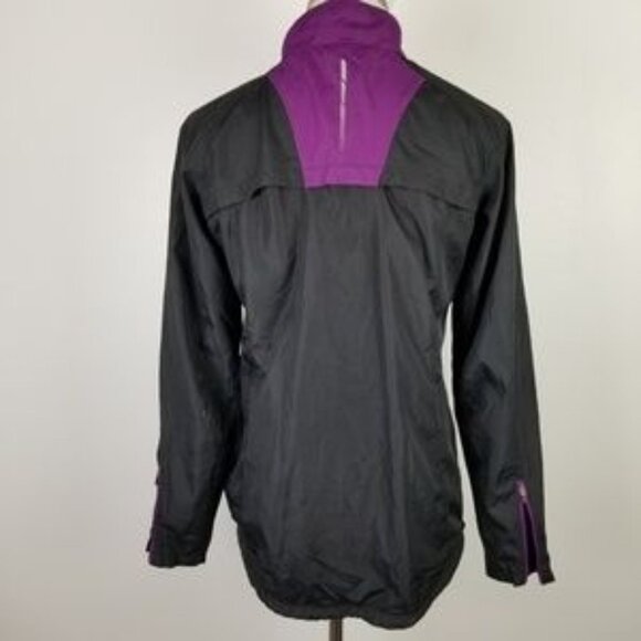 Xersion Athletic Workout Jacket Women's Small Black Purple Mesh Lining - Picture 6 of 8